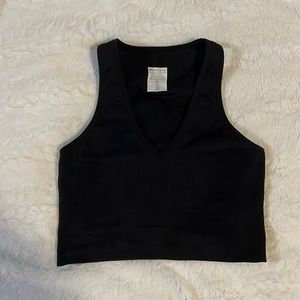 Athleta Aurora Seamless Crop Rib Tank